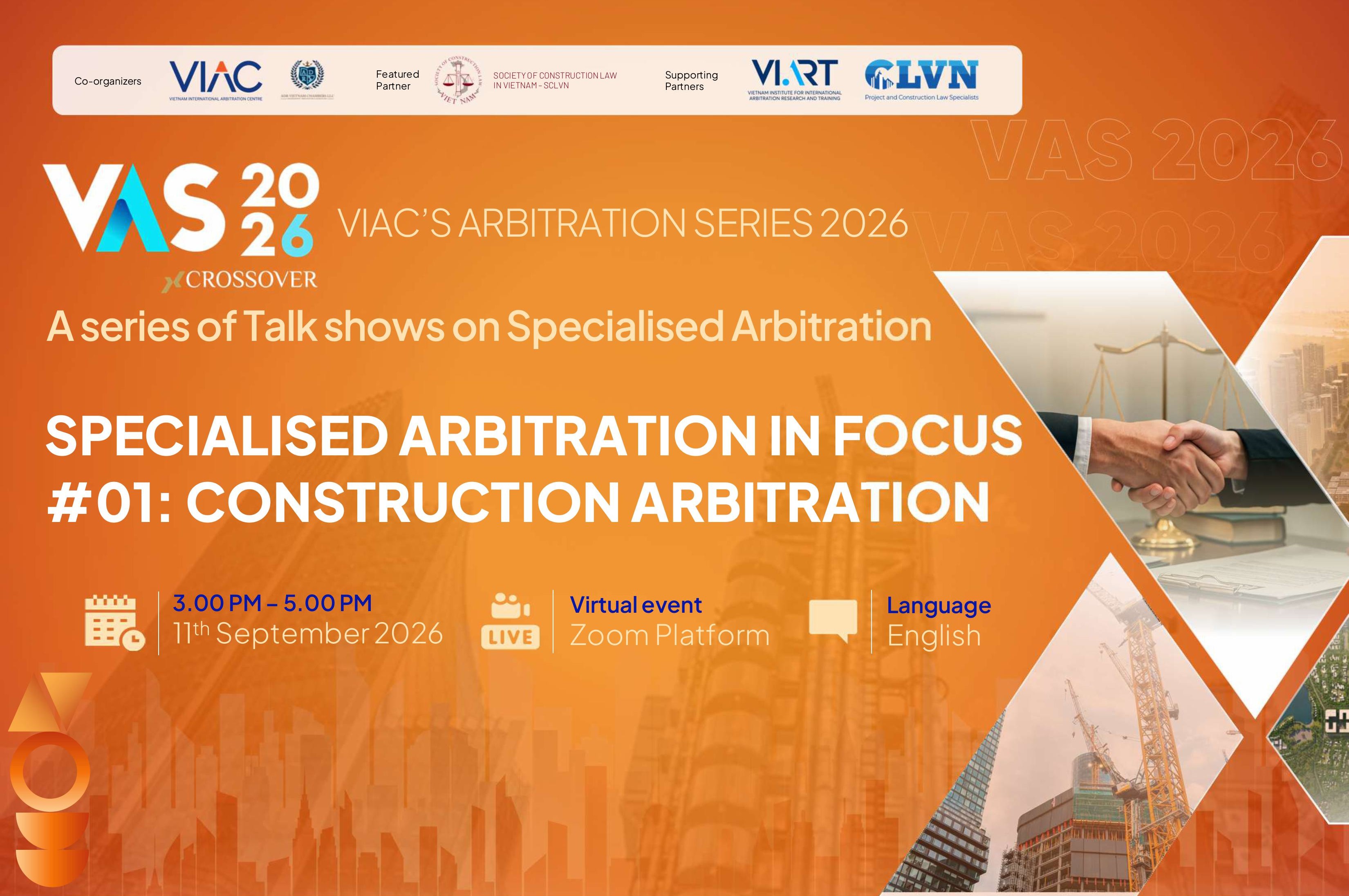 VIAC x ADRVN: VAS Crossover 2026 – Specialised Arbitration in Focus – #01 Construction Arbitration